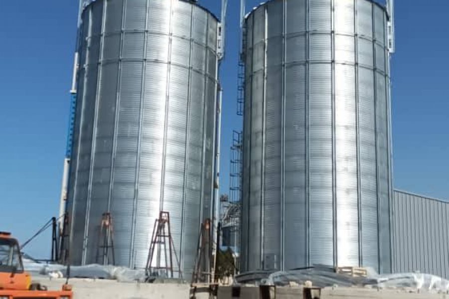 Düz Tabanlı Silo